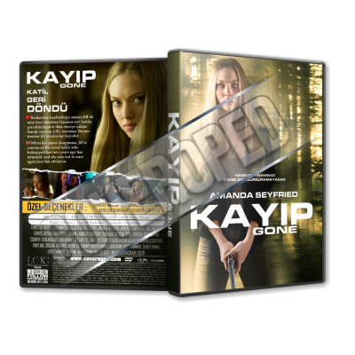 Kayip - Gone - 2012 Türkçe dvd Cover Tasarımı